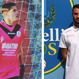 Il portiere Simonetta e il difensore Pia