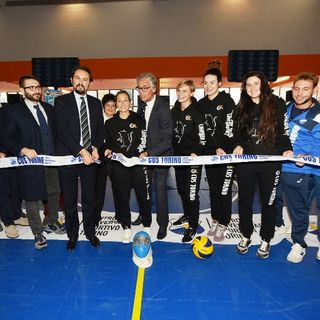 Grugliasco, inaugurata la restaurata palestra comunale della scuola “Gramsci”
