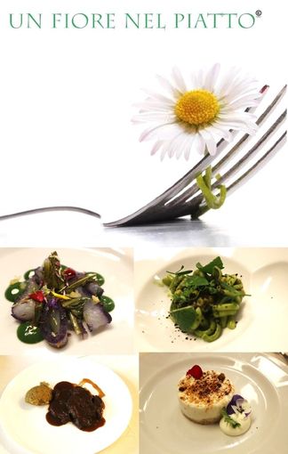 Le ricette vincitrici del concorso &quot;Un fiore nel piatto&quot;. Un menù sorprendente, dove i fiori sono protagonisti di un viaggio sensoriale raffinato e autentico