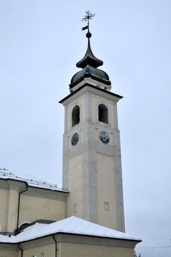 La chiesa di Sant'Ippolito, a Bardonecchia