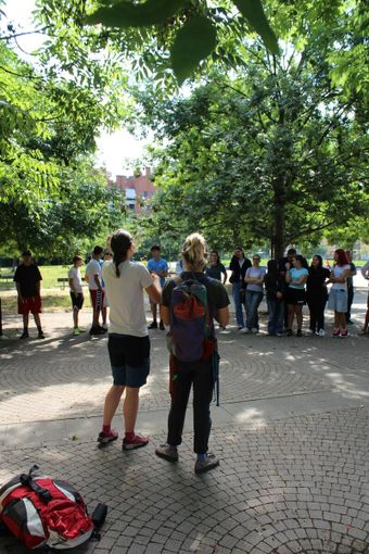 La periferia si trasforma in aula a cielo aperto