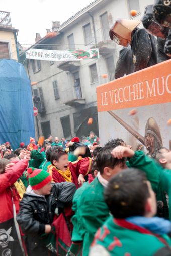 Storico Carnevale Ivrea, un nuovo spazio per il tiro dei bambini