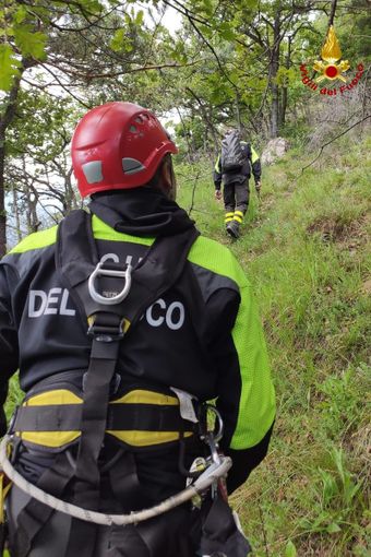 Quattro persone disperse a monte di Bussoleno: i vigili del fuoco le recuperano con l'elicottero Quattro persone disperse a monte di Bussoleno: i vigili del fuoco le recuperano con l'elicottero