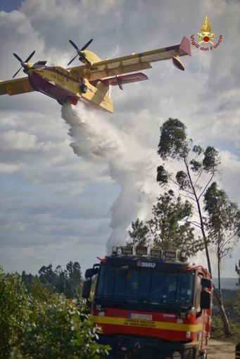 Esercitazione dei pompieri