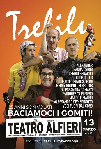 I Trelilu festeggiano i 'primi' 25 anni di carriera