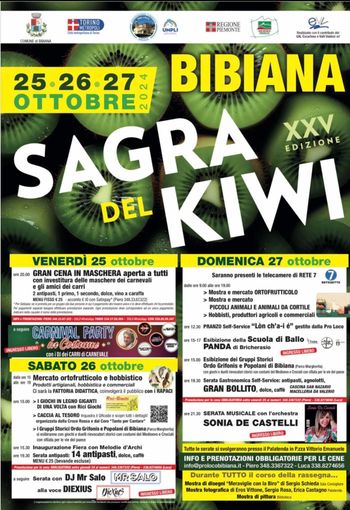 A Bibiana le maschere dei carri si radunano al cospetto del Conte Kiwilè e dei suoi fedeli Kiwilin A Bibiana le maschere dei carri si radunano al cospetto del Conte Kiwilè e dei suoi fedeli Kiwilin