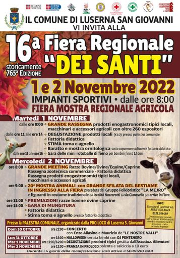 Circa 4 mila animali in sfilata e centinaia esposti per la Fiera dei Santi Circa 4 mila animali in sfilata e centinaia esposti per la Fiera dei Santi