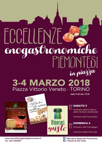 In piazza Vittorio tornano le eccellenze enogastronomiche piemontesi In piazza Vittorio tornano le eccellenze enogastronomiche piemontesi