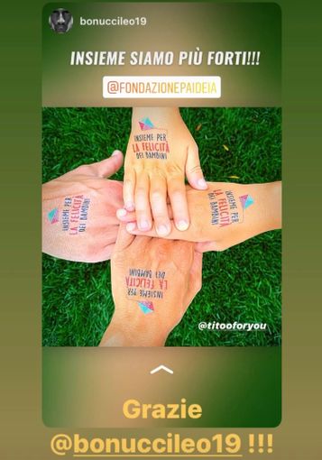 Un tattoo solidale per i bambini con disabilità: raccolta fondi della Fondazione Paideia