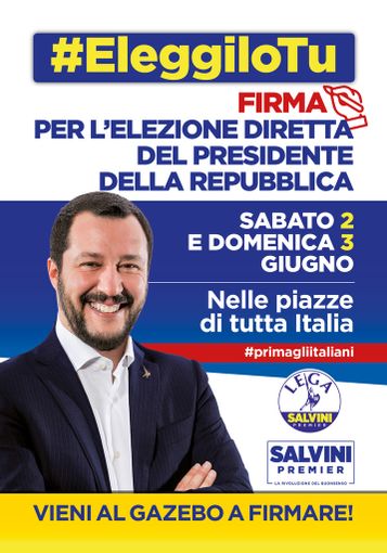 Parte anche nel Canavese la raccolta firme per la Petizione a favore dell'elezione diretta del Presidente della Repubblica Parte anche nel Canavese la raccolta firme per la Petizione a favore dell'elezione diretta del Presidente della Repubblica
