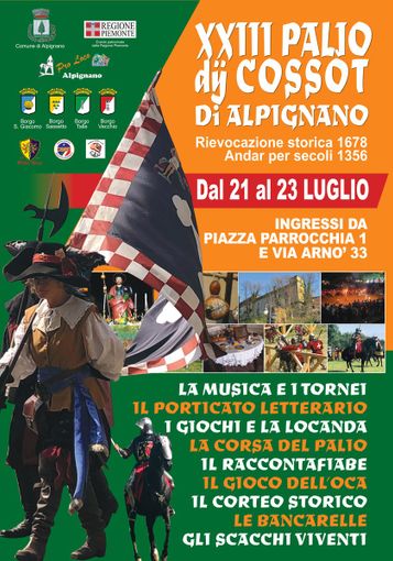 Manifesto Palio dij Cossot Manifesto Palio dij Cossot