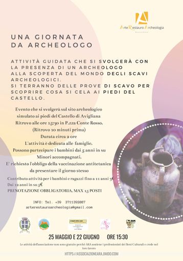 Ad Avigliana si scoprono i segreti degli archeologi a un passo da casa Ad Avigliana si scoprono i segreti degli archeologi a un passo da casa