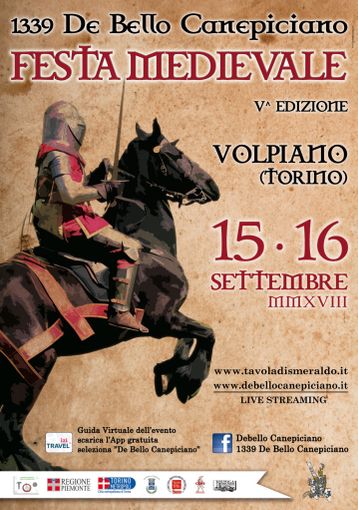 A Volpiano tutto pronto per la quinta edizione di “1339 - De Bello Canepiciano" A Volpiano tutto pronto per la quinta edizione di “1339 - De Bello Canepiciano"
