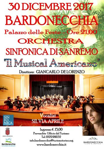 A Bardonecchia il grande concerto dell'orchestra sinfonica di Sanremo