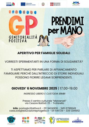 La locandina dell'evento in programma il 6 novembre