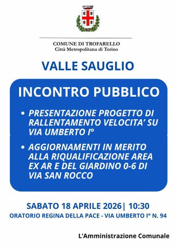La locandina dell'iniziativa in programma il 18 aprile La locandina dell'iniziativa in programma il 18 aprile