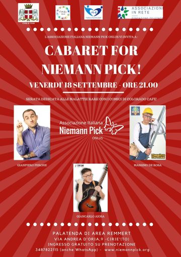 Malattie rare, a Ciriè uno spettacolo di beneficenza con i comici di Colorado Café Malattie rare, a Ciriè uno spettacolo di beneficenza con i comici di Colorado Café