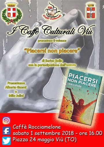 Enrico Rolla ai Caffè Culturali di Viù Enrico Rolla ai Caffè Culturali di Viù