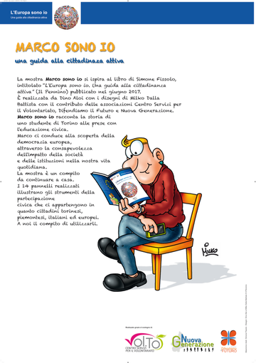 "Marco sono Io", Vol.To ospita la mostra che insegna l'educazione civica e la cittadinanza attiva "Marco sono Io", Vol.To ospita la mostra che insegna l'educazione civica e la cittadinanza attiva