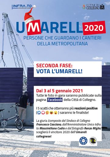 la locandina che promuove il concorso Umarell 2020 la locandina che promuove il concorso Umarell 2020