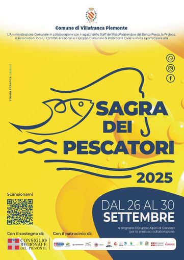 Villafranca Piemonte, il Po si accende per la Sagra dei Pescatori Villafranca Piemonte, il Po si accende per la Sagra dei Pescatori