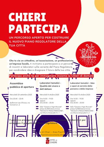 La locandina dell'evento