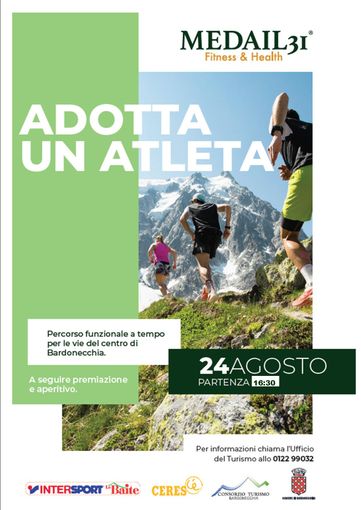 Sabato a Bardonecchia appuntamento con "Adotta un atleta. Percorso funzionale a tempo" Sabato a Bardonecchia appuntamento con "Adotta un atleta. Percorso funzionale a tempo"