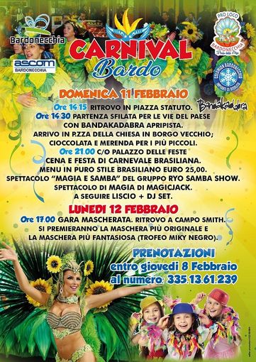 Un weekend lungo all'insegna del Carnevale a Bardonecchia Un weekend lungo all'insegna del Carnevale a Bardonecchia