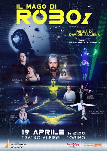 Giovedì 19 aprile al Teatro Alfieri di Torino va in scena Il mago di RobOz