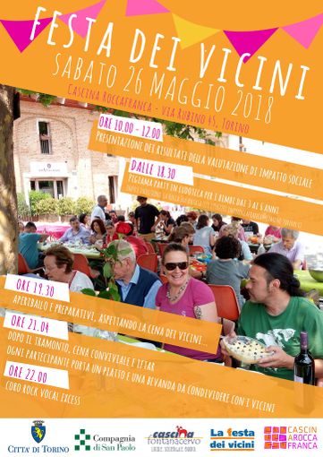 Festa di fine anno sociale alla Cascina Roccafranca