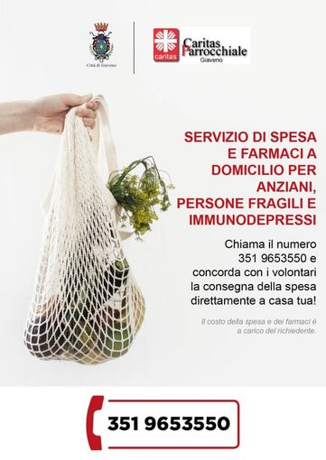 A Giaveno progetto di aiuto ad anziani e cittadini in difficoltà