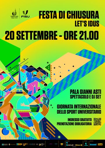 Al Pala Gianni Astila festa di chiusura della Giornata Mondiale dello Sport Universitario Al Pala Gianni Astila festa di chiusura della Giornata Mondiale dello Sport Universitario