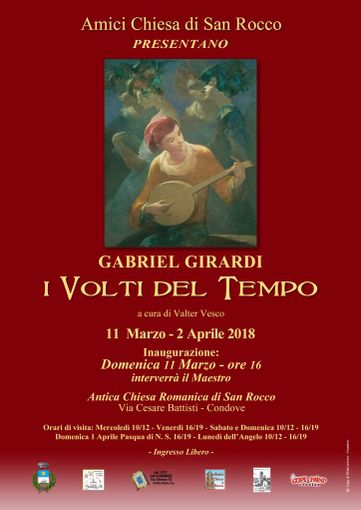 Condove, mostra de "I volti del Tempo" alla chiesa di San Rocco Condove, mostra de "I volti del Tempo" alla chiesa di San Rocco