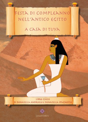 Copertina di un libro dedicato all'Egitto