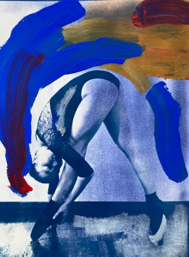 Una delle opere esposte