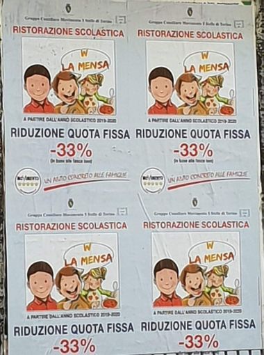 Il Pd attacca: "M5S usa soldi torinesi per fare propaganda". I grillini replicano: "Pagato noi i manifesti" Il Pd attacca: "M5S usa soldi torinesi per fare propaganda". I grillini replicano: "Pagato noi i manifesti"
