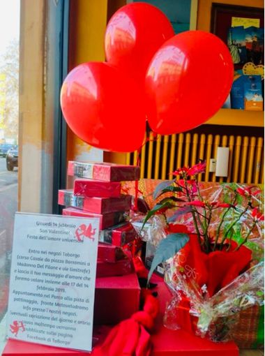A San Valentino in corso Casale pioveranno messaggi d'amore con &quot;dedica sospesa&quot;