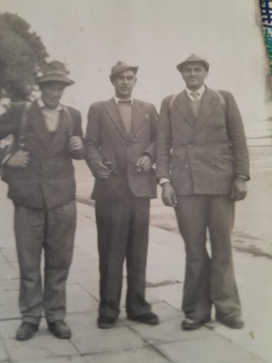 Emilio Tourn, al centro della foto