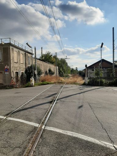 Sulla sinistra l'area Elettrodi di Pinerolo