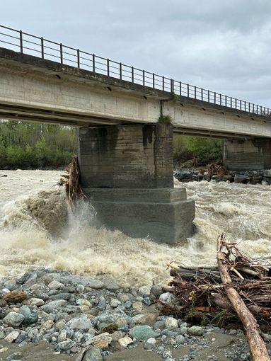 Danni da maltempo anche per Villanova Canavese Danni da maltempo anche per Villanova Canavese