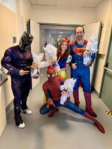 Donazione delle "uova sospese" ai piccoli pazienti del Regina Margherita