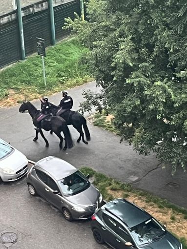 Giardini Maiocco, anche la polizia a cavallo per contrastare lo spaccio