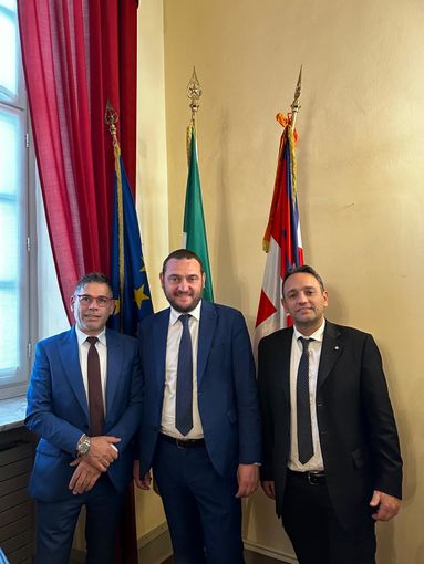 I consiglieri Sergio Bartoli. Silvio Magliano e Mario Salvatore Castello