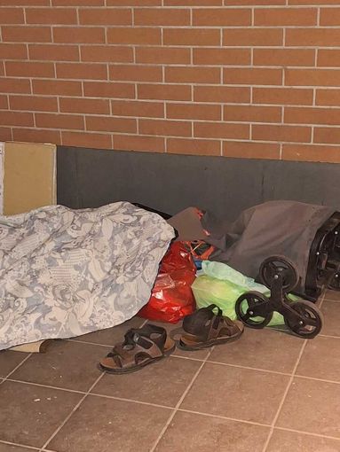 Il portico di via Eritrea Il portico di via Eritrea