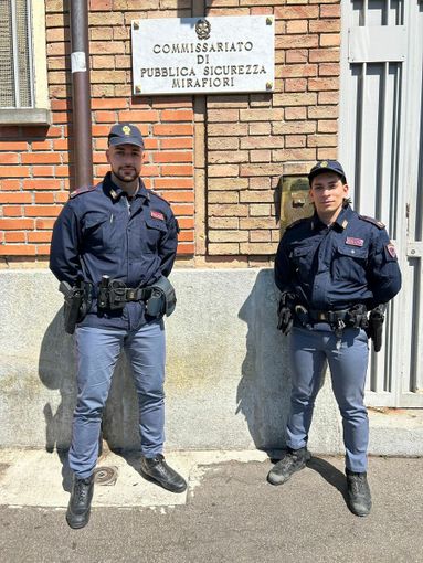 Gli agenti di Polizia sono intervenuti salvando la vita al giovane