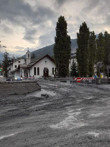 Bardonecchia il giorno dopo lo tsunami di fango Bardonecchia il giorno dopo lo tsunami di fango