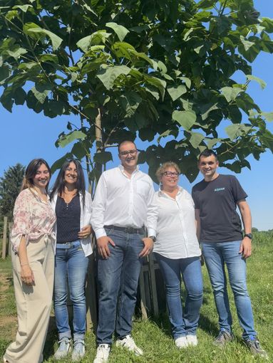 foto di gruppo all'esterno