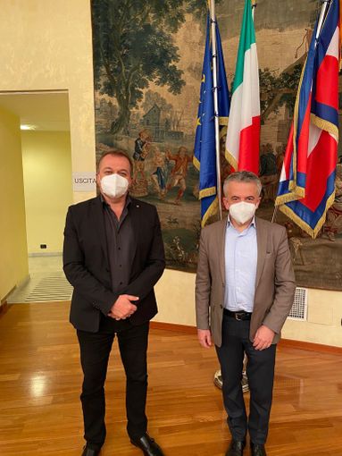 Paolo Bongioanni (FdI) e l’assessore Protopapa Paolo Bongioanni (FdI) e l’assessore Protopapa