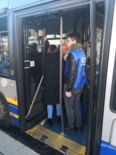 Foto d'archivio di controllori della GTT