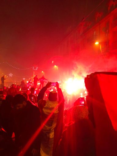 festeggiamenti per il Mondiale 2022 festeggiamenti per il Mondiale 2022